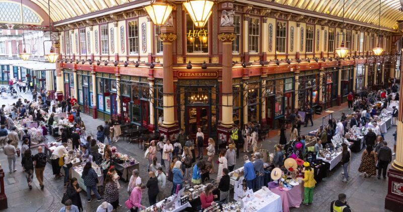 Leadenhall Market series of pop-up weekend markets